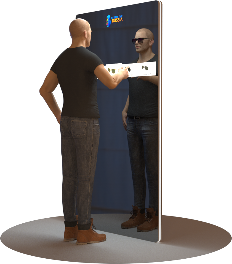 Интерактивное зеркало DEDAL MIRROR 75 Интерактивное зеркало DEDAL MIRROR 75